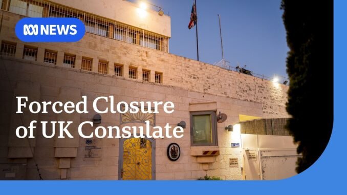 Israel orders closure of British Jerusalem