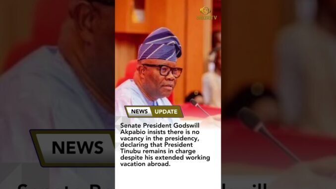 No vacancy in Aso Rock says Akpabio