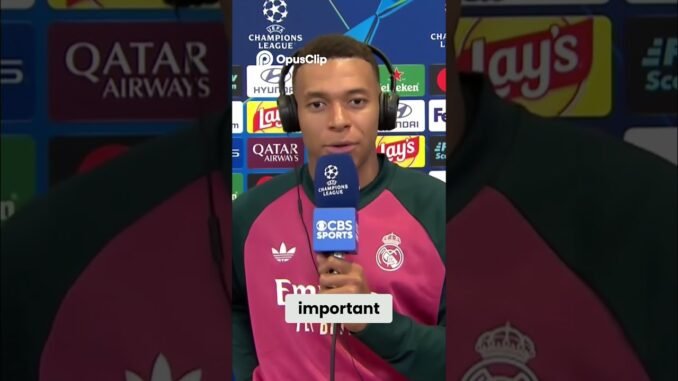 Mbappé eyeing Champions League glory