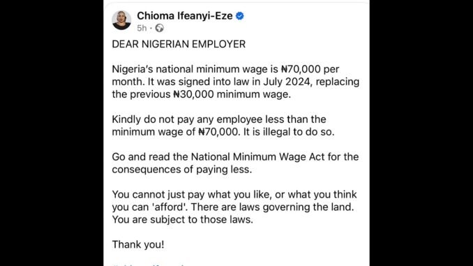 Minimum Wage Is the Legal Floor
