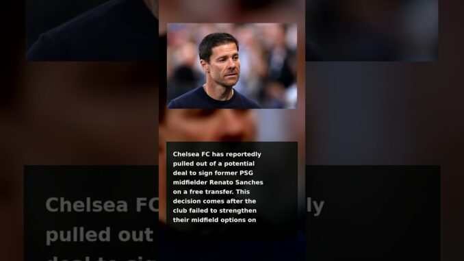Chelsea Pull Out of Free Transfer Move