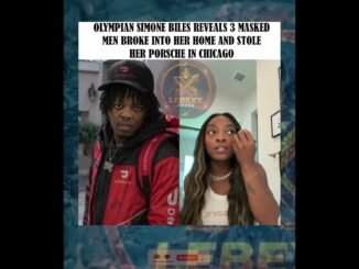 Masked men rob Simone Biles' home