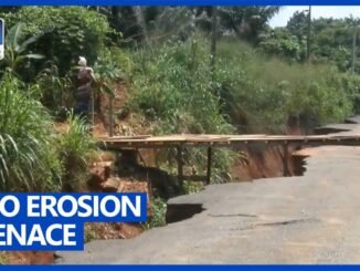Erosion threatens to swallow family home