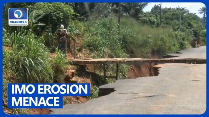 Erosion threatens to swallow family home
