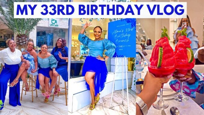 33rd birthday ring moment