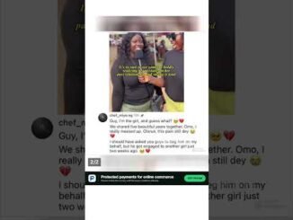 Nigerian lady apologises to ex
