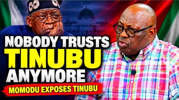 Momodu Calls Yorubas Tinubu’s Biggest Critics