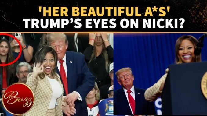 Trump Praises Nicki Minaj’s “Beautiful” Backside