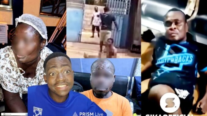 Man arrested for beating wife