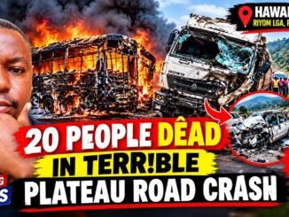 Father and Son Burnt Alive as Bus Rams Into Tricycle