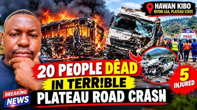 Father and Son Burnt Alive as Bus Rams Into Tricycle