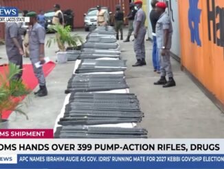 Customs intercepts massive arms shipment
