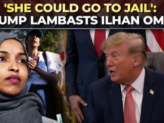 Trump threatens prison for Ilhan Omar