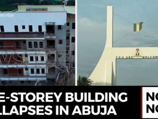 Building partially collapses in Abuja
