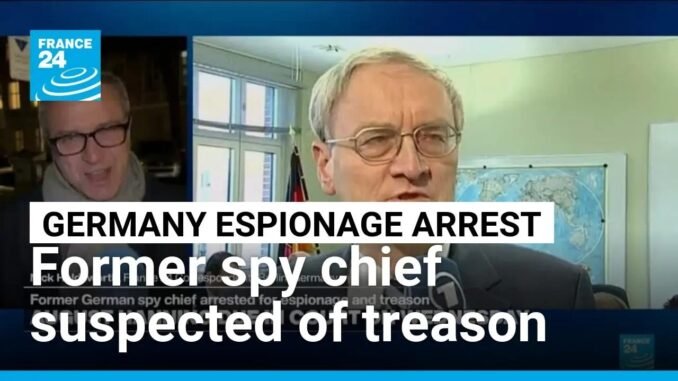 Ex-German Spy Chief August Hanning Arrested