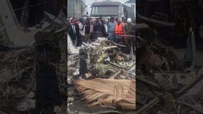 Wreckage of Military Aircraft recovered