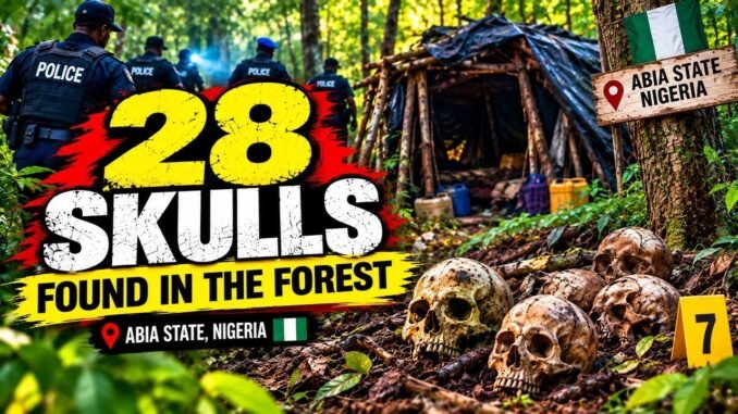 28 skulls found in Abia Forest